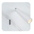 Kinkiet ruchomy z gniazdem ładowania USB OREGON Biały LED 3W Lucide 772820331  5411212770943 lampynox noxbox www.lampynox.pl 3.jpg