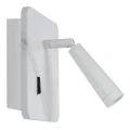 Kinkiet ruchomy z gniazdem ładowania USB OREGON Biały LED 3W Lucide 772820331  5411212770943 lampynox noxbox www.lampynox.pl 4.jpg