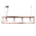 Lampa wisząca ORIS Miedziana 4xE27 Lucide 314720417  5411212315212 lampynox noxbox www.lampynox.pl 2.jpg