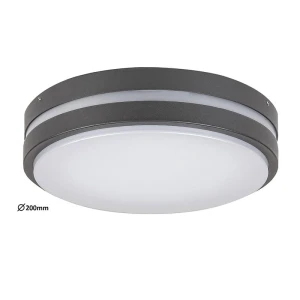 HAMBURG LED 10W śr. 20cm. IP44 4000K Plafon zewnętrzny