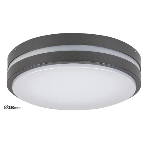 Plafon zewnętrzny HAMBURG LED 12W śr. 28cm. IP44 4000K Rabalux 8848  5998250388489 lampynox noxbox www.lampynox.pl 1.jpg