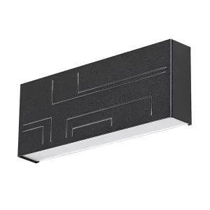 MARIBOR 8873 Czarny LED 12W IP65 4000K Kinkiet zewnętrzny