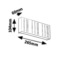 Kinkiet zewnętrzny MARIBOR Biały LED 12W IP65 4000K Rabalux 8874  5998250388748 lampynox noxbox www.lampynox.pl 5.jpg