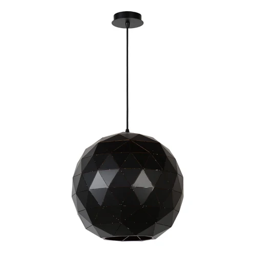 Lampa wisząca OTONA Czarna śr. 40cm. E27 Lucide 214094030  5411212210784 lampynox noxbox www.lampynox.pl 1.jpg