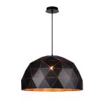 OTONA Czarna śr. 60cm. 3xE27 Lampa wisząca
