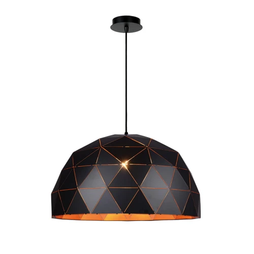 Lampa wisząca OTONA Czarna śr. 60cm. E27 Lucide 214096030  5411212210821 lampynox noxbox www.lampynox.pl 1.jpg