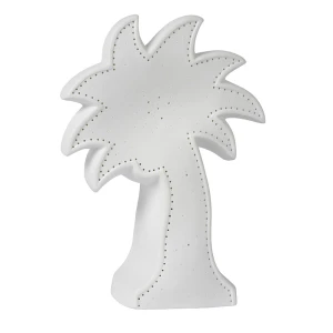 PALM Biała E14 Lampka stołowa