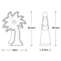 Lampka stołowa PALM Biała E14 Lucide 135230131  5411212133885 lampynox noxbox www.lampynox.pl 4.jpg