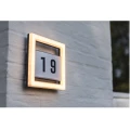 Kinkiet zewnętrzny z numerem ALICE LED 13W IP44 3000K Lutec 5194301118  6939412047409 noxbox lampynox www.lampynox.pl 2.jpg