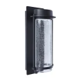 Kinkiet zewnętrzny AQUARIUS Czarny mat LED 17W IP44 3000K Lutec 5185901012  6939412046105 noxbox lampynox www.lampynox.pl 1.jpg