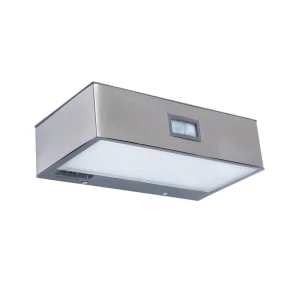 BRICK LED 2W bateria solarna z czujnikiem ruchu PIR IP44 4000K Kinkiet zewnętrzny 