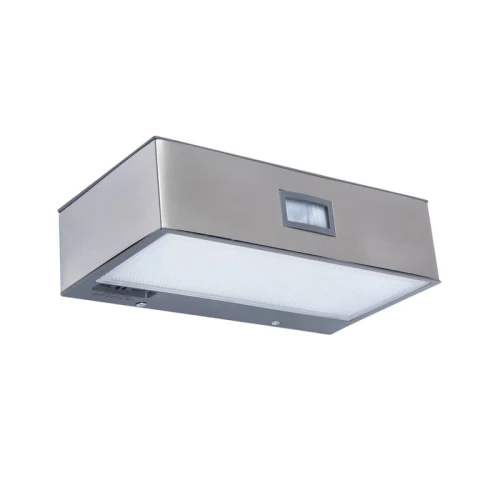 Kinkiet zewnętrzny z czujnikiem ruchu PIR zasilany baterią solarną BRICK LED 2W IP44 4000K Lutec 6908501308  6939412044002 noxbox lampynox www.lampynox.pl 1.jpg