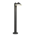 Lampa ogrodowa stojąca CONE Antracyt LED 12W wys. 80cm. IP54 4000K Lutec 7187611118  4250294309075 noxbox lampynox www.lampynox.pl 1.jpg