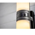 Kinkiet zewnętrzny podwójny z regulowanymi głowicami oraz wbudowanym czujnikiem ruchu PIR CYRA Antracyt LED 15W IP54 3000K Lutec 5198102118  6939412049113 noxbox lampynox www.lampynox.pl 2.jpg