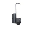 Kinkiet zewnętrzny z kamerą HD sterowaną aplikacją i czujnikiem ruchu ELARA Antracyt 18W IP44 3000K Lutec 5267102118  6939412042626 noxbox lampynox www.lampynox.pl 1.jpg