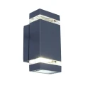 Kinkiet zewnętrzny FOCUS Antracyt LED 8W IP44 4000K Lutec 5605013118  4250294301369 noxbox lampynox www.lampynox.pl 1.jpg