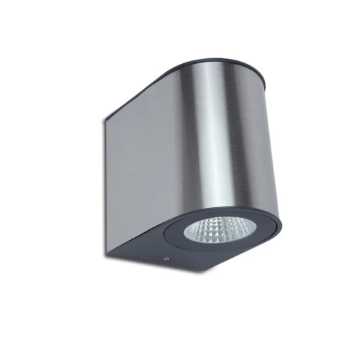 Kinkiet zewnętrzny GEMINI Ciemno szary LED 2x12W IP54 4000K Lutec 5189001118  4250294310415 noxbox lampynox www.lampynox.pl 1.jpg