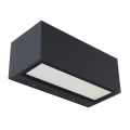 Kinkiet zewnętrzny GEMINI Antracyt LED 2x10W IP54 4000K Lutec 5189101118  6939412028606 noxbox lampynox www.lampynox.pl 1.jpg