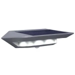 GHOST srebrnoszary LED 2W solarny z czujnikiem ruchu PIR IP44 4000K Kinkiet zewnętrzny Lutec 6901401337