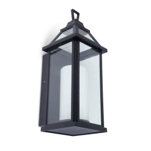 HOM LED "lampion ze świecą" 16W IP44 3000K Kinkiet zewnętrzny Lutec 5241101012