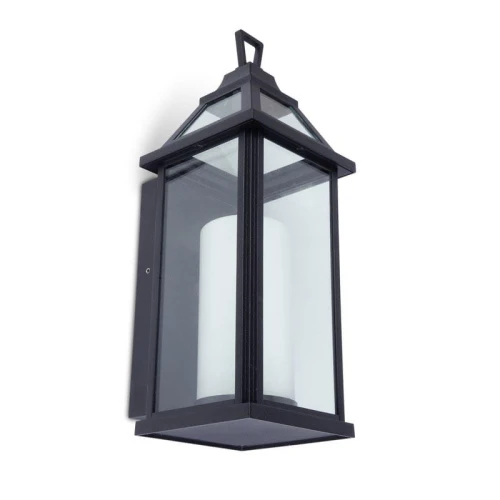 Kinkiet zewnętrzny lampion ze świecą HOM LED 16W IP44 3000K Lutec 5241101012  6939412036908 noxbox lampynox www.lampynox.pl 1.jpg