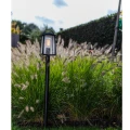 Lampa ogrodowa stojąca KELSEY Czarny mat wys. 1m. E27 IP44 Lutec 7273601012  6939412079417 noxbox lampynox www.lampynox.pl 2.jpg