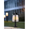 Lampa ogrodowa stojąca KELSEY Czarny mat wys. 40cm. E27 IP44 Lutec 7273602012  6939412079400 noxbox lampynox www.lampynox.pl 2.jpg