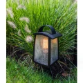 Lampa ogrodowa stojąca KELSEY Czarny mat wys. 40cm. E27 IP44 Lutec 7273602012  6939412079400 noxbox lampynox www.lampynox.pl 3.jpg
