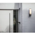 Kinkiet zewnętrzny z czujnikiem ruchu PIR regulowanym w pionie LEDA LED 14W IP44 3000K Lutec 5267103001  6939412048406 noxbox lampynox www.lampynox.pl 3.jpg