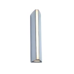 LEO Srebrny LED 14W IP54 3000K Kinkiet zewnętrzny Lutec 5192701118