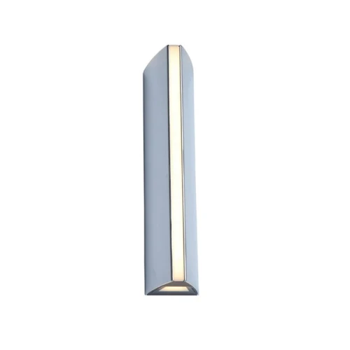 Kinkiet zewnętrzny LEO Srebrny LED 14W IP54 3000K Lutec 5192701118  6939412047201 noxbox lampynox www.lampynox.pl 1.jpg
