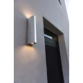 Kinkiet zewnętrzny LEO Srebrny LED 14W IP54 3000K Lutec 5192701118  6939412047201 noxbox lampynox www.lampynox.pl 3.jpg