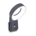Kinkiet zewnętrzny z czujnikiem ruchu PIR MERIDIAN Antracyt LED 14W IP54 3000K Lutec 5616304118  6939412027418 noxbox lampynox www.lampynox.pl 1.jpg