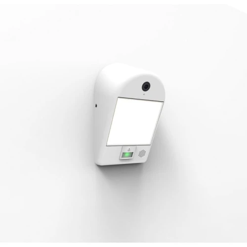 Kinkiet zewnętrzny - kamera, czujnik ruchu PIR, audio MIMO Biały LED 18W IP54 3000K Lutec 5194901053  6939412048116 noxbox lampynox www.lampynox.pl 1.jpg