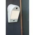 Kinkiet zewnętrzny - kamera, czujnik ruchu PIR, audio MIMO Biały LED 18W IP54 3000K Lutec 5194901053  6939412048116 noxbox lampynox www.lampynox.pl 2.jpg