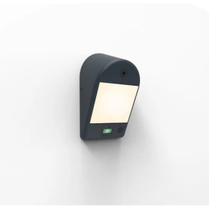 MIMO Antracyt LED 18W kamera, czujnik ruchu PIR, audio IP54 3000K Kinkiet zewnętrzny Lutec 5194901118