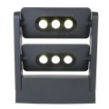 Kinkiet zewnętrzny z ruchomymi głowicami MINI LEDSPOT Antracyt LED 2x9W IP65 4000K Lutec 5614402118  4250294303479 noxbox lampynox www.lampynox.pl 3.jpg