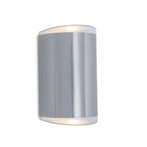 PATH Srebrny mat LED 2x7,5W IP54 3000K Kinkiet zewnętrzny Lutec 5605701112