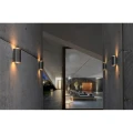 Kinkiet zewnętrzny PATH Srebrny mat LED 2x7,5W IP54 3000K Lutec 5605701112  6939412041605 noxbox lampynox www.lampynox.pl 2.jpg
