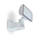PERI LED 16W z dwoma czujnikami ruchu PIR IP54 5000K Naświetlacz Lutec 7629501331