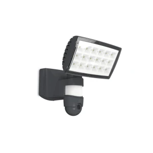 PERI LED 25W kamera HD, czujnik ruchu PIR IP44 5000K Naświetlacz Lutec 7629502335