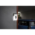 Kinkiet zewnętrzny z numerem domu zasilany baterią solarną z czujnikiem ruchu PIR SOLSTEL LED 1W 4000K IP44 Lutec 6907901000  6939412035109 noxbox lampynox www.lampynox.pl 4.jpg