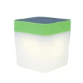 Lampka stołowa zewnętrzna zasilana baterią solarną TABLE CUBE Zielona LED 1W IP44 3000K Lutec 6908001339  6939412082714 noxbox lampynox www.lampynox.pl 1.jpg