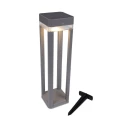 Lampka ogrodowa stojąca zasilana baterią solarną TABLE CUBE Antracyt LED 1W IP44 3000K Lutec 6908002337  6939412077208 noxbox lampynox www.lampynox.pl 1.jpg