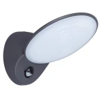 TONA Antracyt LED 9W Czujnik ruchu PIR IP44 3000K Kinkiet zewnętrzny Lutec 5189602118