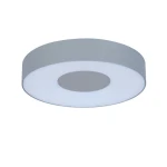 UBLO Srebrny mat LED 16W śr. 26cm. IP54 3000K Lampa zewnętrzna natynkowa Lutec 6348101112