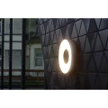Lampa zewnętrzna natynkowa UBLO Srebrny mat LED 16W śr. 26cm. IP54 3000K Lutec 6348101112  6939412027906 noxbox lampynox www.lampynox.pl 2.jpg