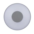Lampa zewnętrzna natynkowa UBLO Srebrny mat LED 8W śr. 19cm. IP54 3000K Lutec 6348102112  6939412028002 noxbox lampynox www.lampynox.pl 1.jpg