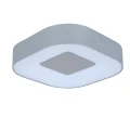 Lampa zewnętrzna natynkowa UBLO Srebrny mat LED 16W szer. 22cm. IP54 3000K Lutec 6350101112  6939412028309 noxbox lampynox www.lampynox.pl 1.jpg