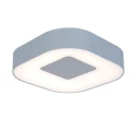 Lampa zewnętrzna natynkowa UBLO Srebrny mat LED 16W szer. 22cm. IP54 3000K Lutec 6350101112  6939412028309 noxbox lampynox www.lampynox.pl 2.jpg